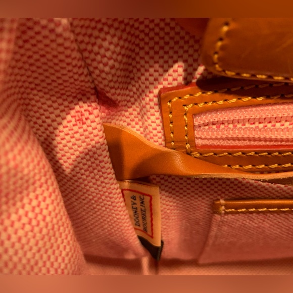 Dooney & Bourke "Janine" Satchel Dark Brown - Picture 11 of 14